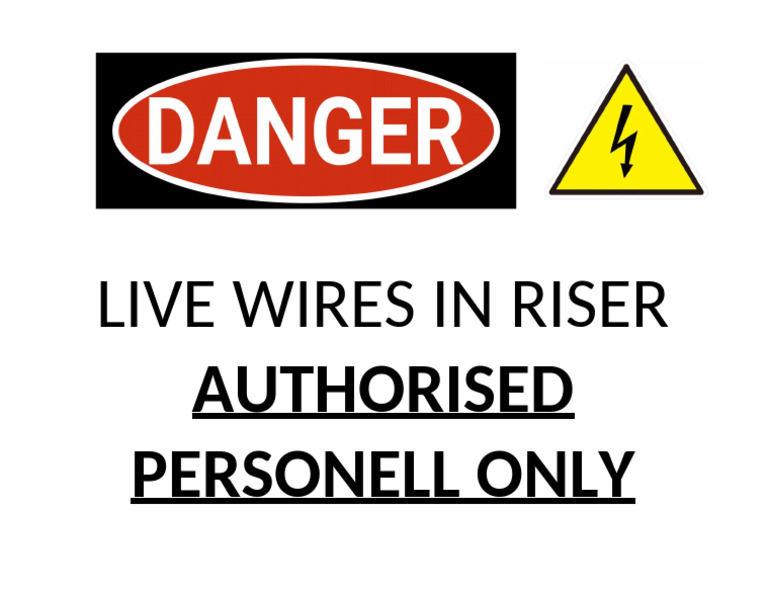 Live Cables in Riser | PDF