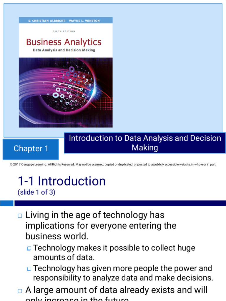 Data Analysis and Decision Making Guide | PDF | Data Analysis | Spreadsheet