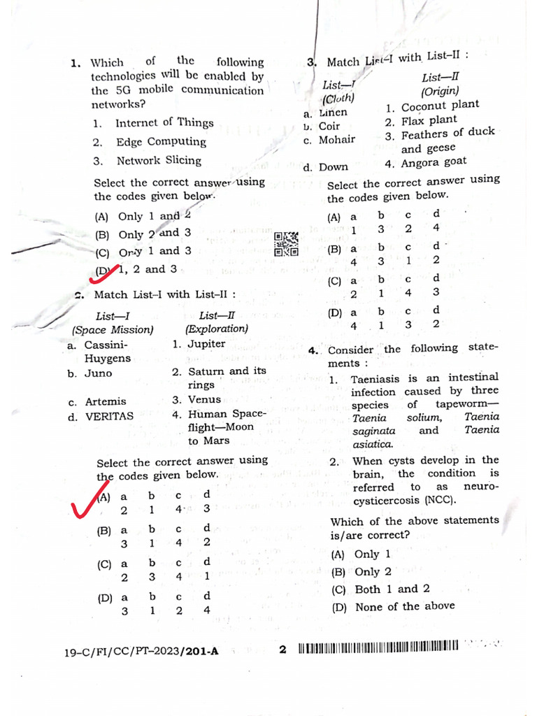 BPSC Questions With Accurate Answers and Explanation | PDF