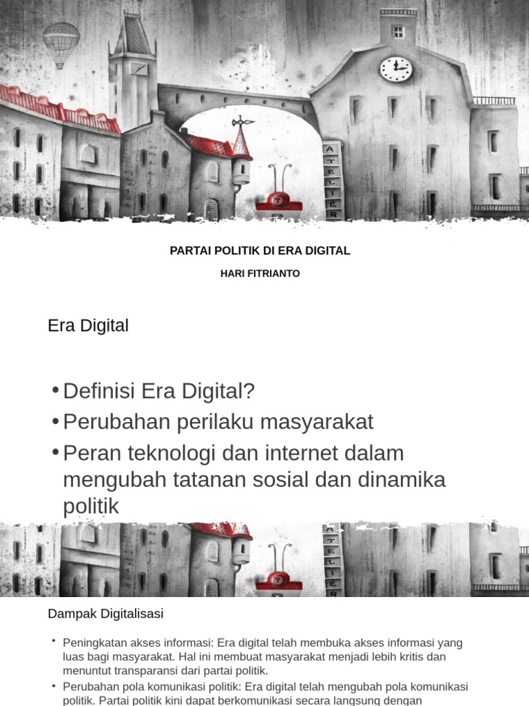 Transformasi Partai Politik di Era Digital | PDF