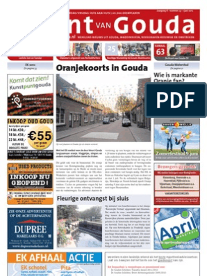 sensatie Middellandse Zee hoe te gebruiken De Krant Van Gouda, 7 Juni 2012 | PDF