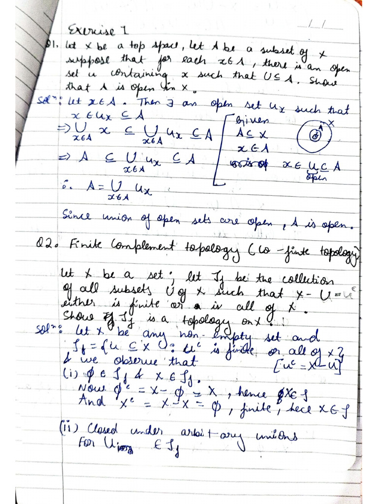 Topology Assignment 1 | PDF