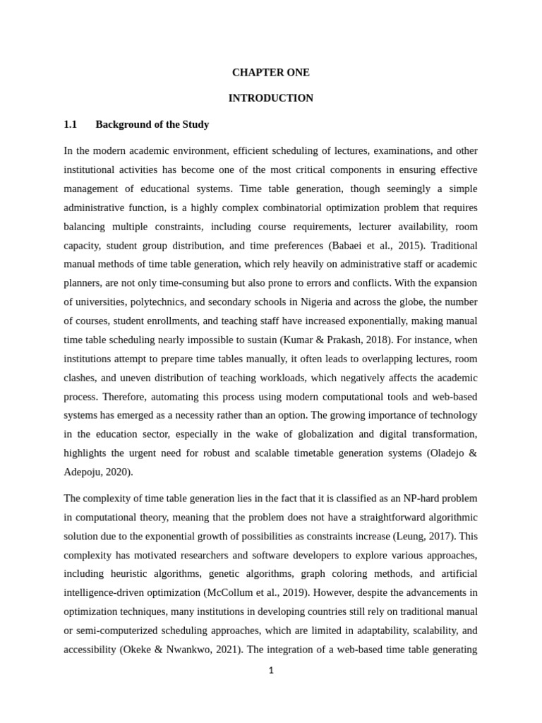 Web-Based Timetable Generation System | PDF | Cloud Computing | Databases