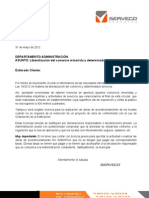 Liberalización del comercio minorista y determinados servicios