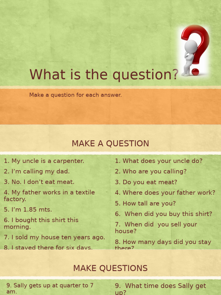 make-questions-for-the-answers-mixed-tenses-conversation-topics-dialogs ...