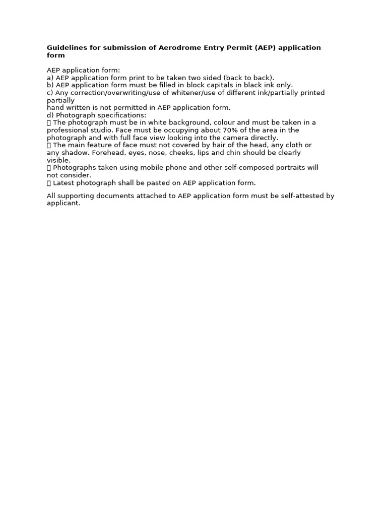 Aep Guidlines1 | PDF
