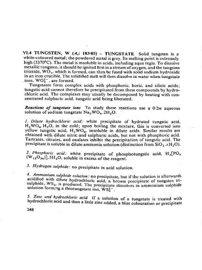 Less Common Cation | PDF