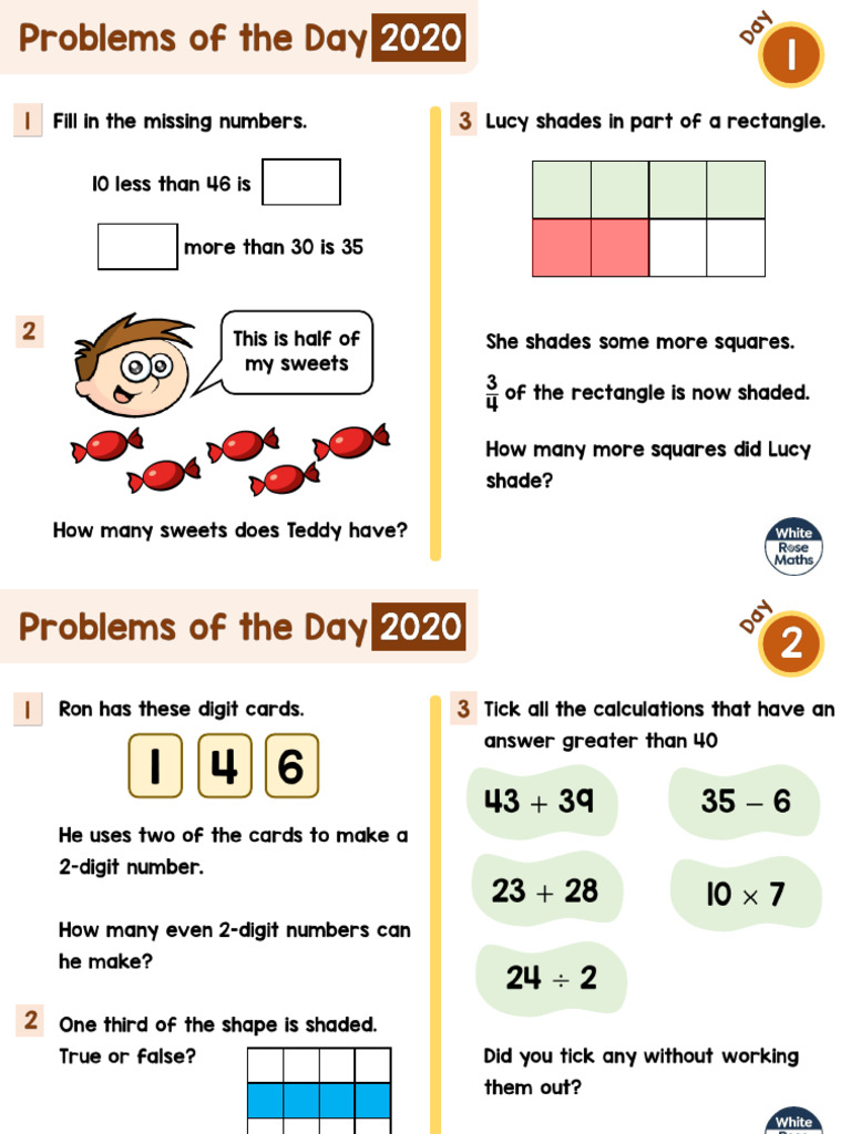 Math Word Problems for Kids | PDF