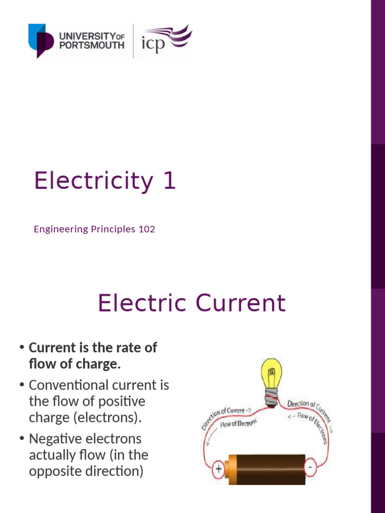 Understanding Electric Current and Resistance | PDF | Electric Current ...