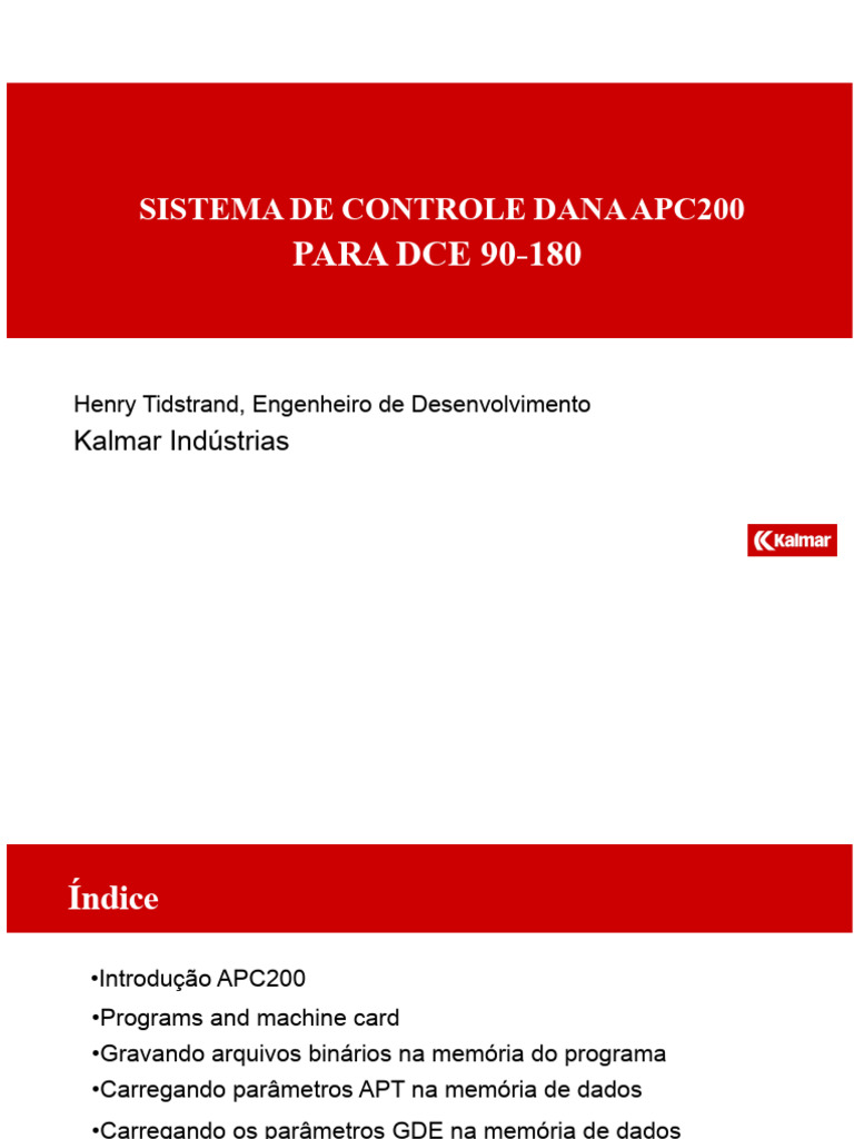 Controle APC200: Guia Completo e Funcionalidades | PDF | Armazenamento ...