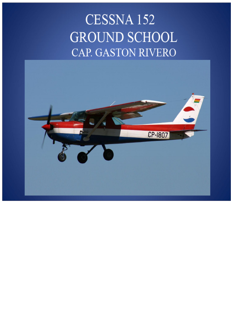 Cessna 152 Ground School Overview | PDF | Flight Control Surfaces ...