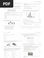 Proposta de Teste Intermédio de Matemática (9º ano) - c/ soluções