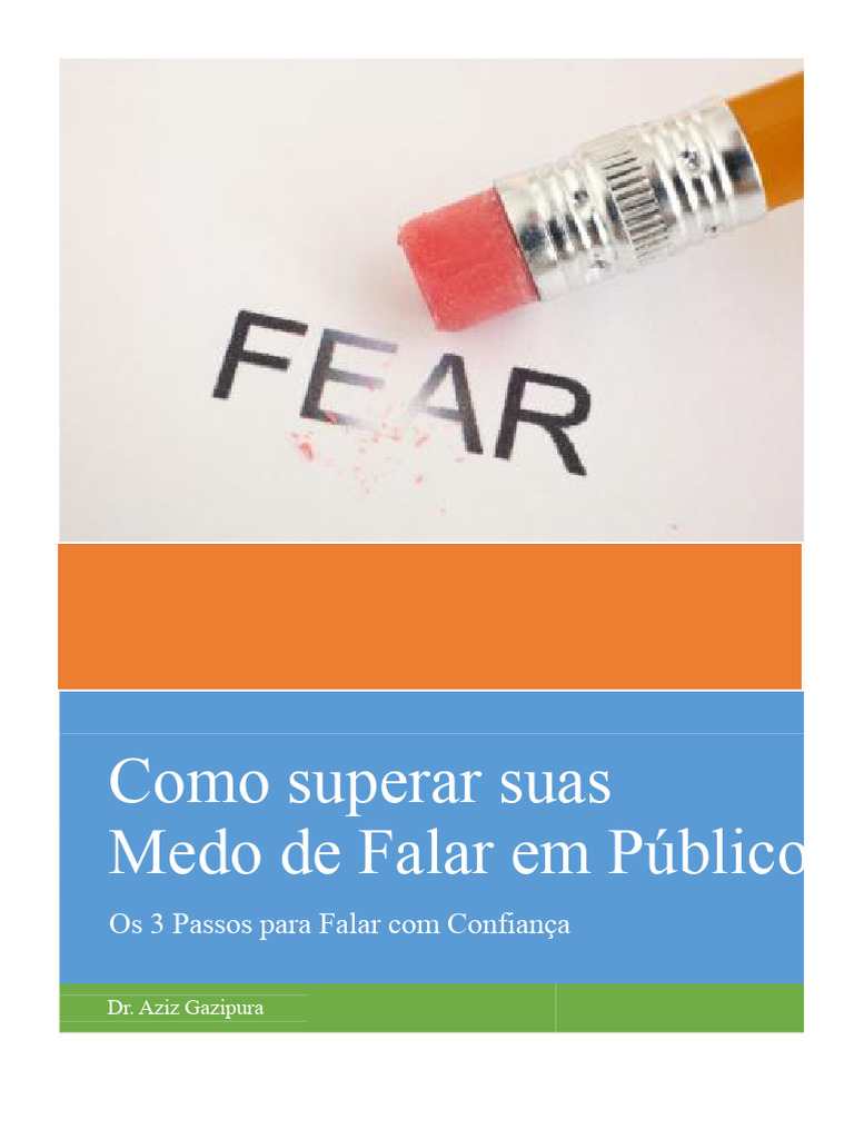 Supere o Medo de Falar em Público | PDF | Pensamento | Tempo