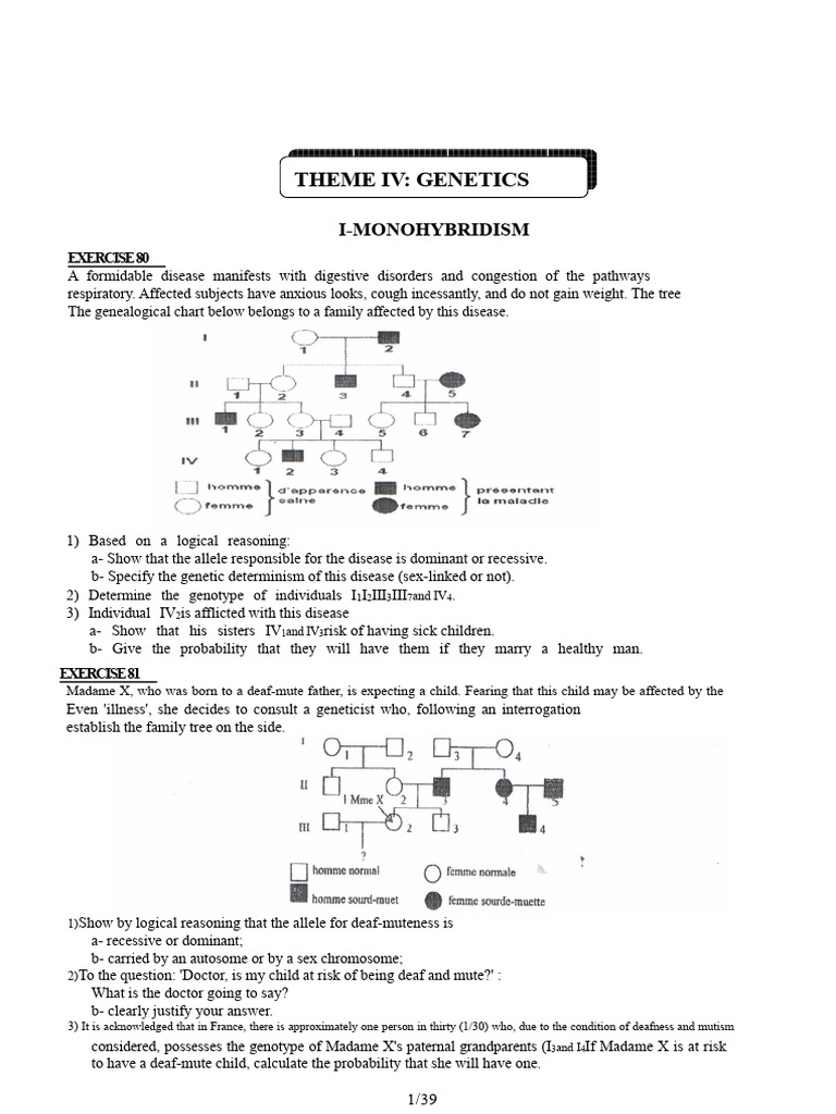 612b4804a5889 genetic themes collection of corrected SVT subjects | PDF ...