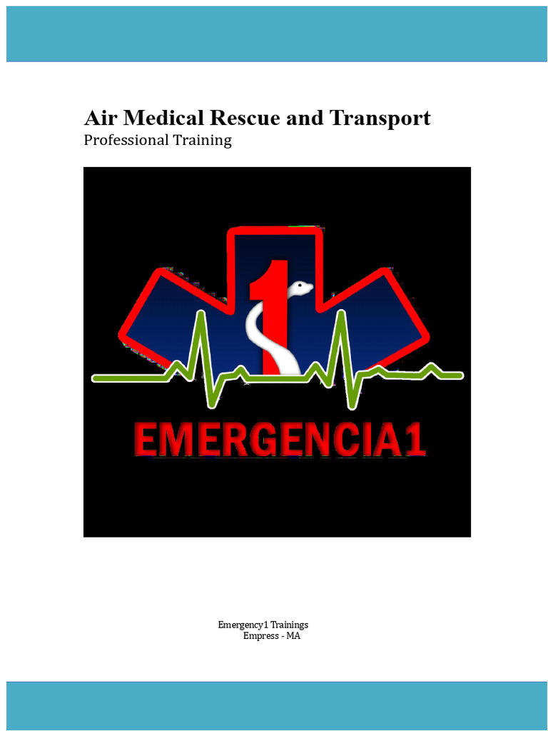 Air Medical Rescue Training Overview | PDF | Atmosphere Of Earth ...