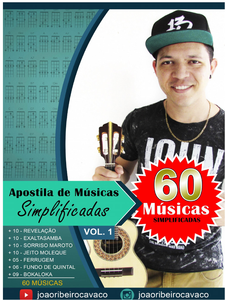 60 SIMPLIFIED MSICAS VOL 1 Joo Ribeiro (1) | PDF