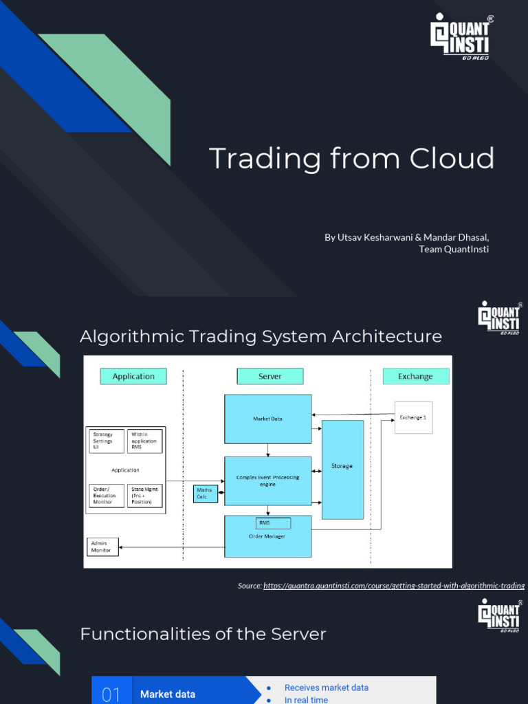 Cloud-Based Trading System Essentials | PDF | Computer Data Storage ...