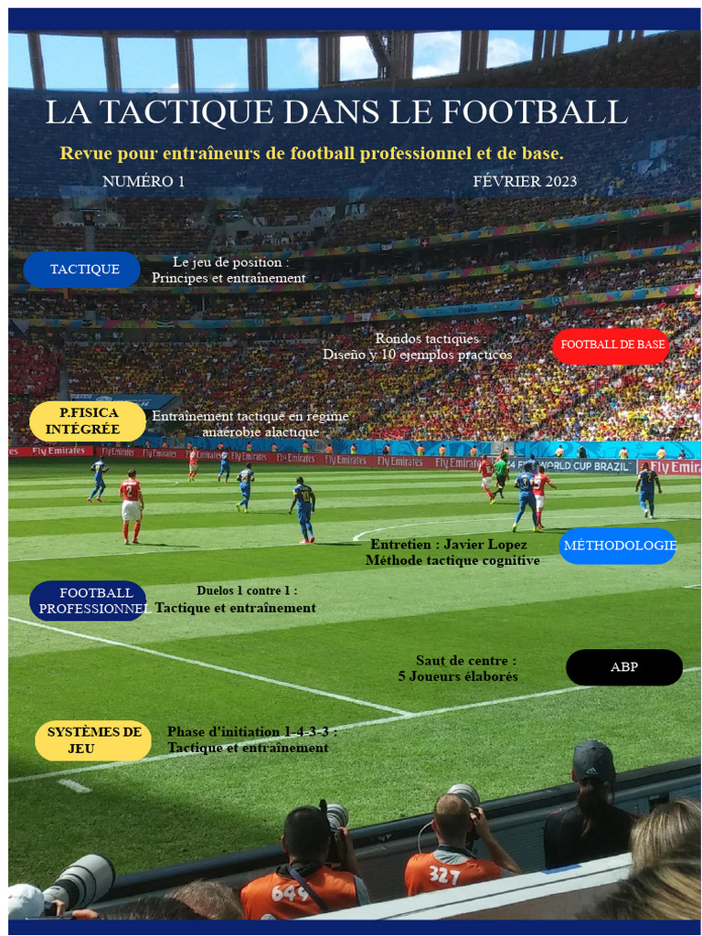 Tactiques de Football : Entraînement et Méthodes | PDF | Défenseur ...