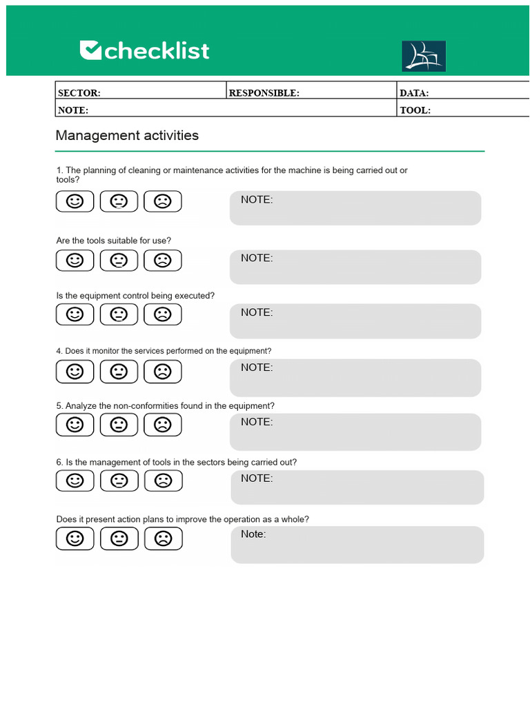 Facilities Management Checklist Guide | PDF | Occupational Safety And ...