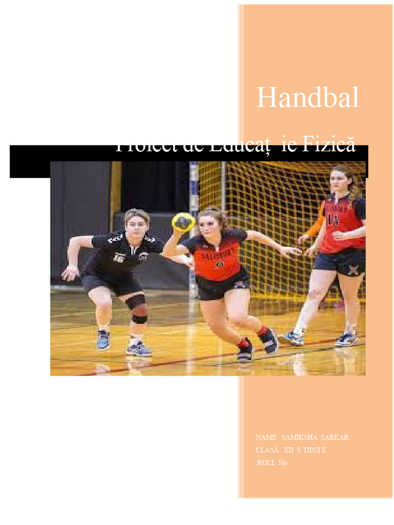 Proiect de Handbal | PDF