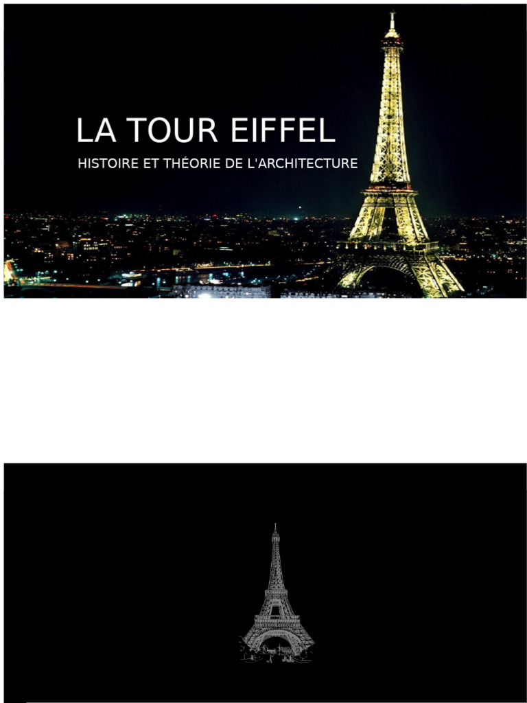 Histoire et caractéristiques de la Tour Eiffel | PDF