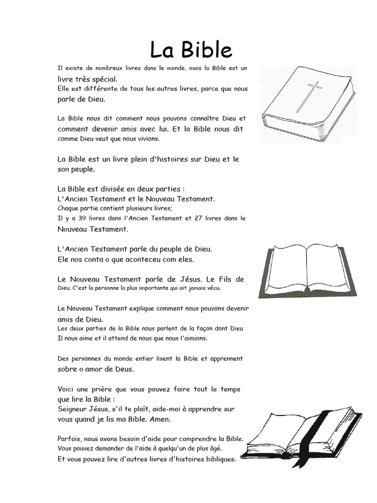 Comprendre la Bible et ses enseignements | PDF