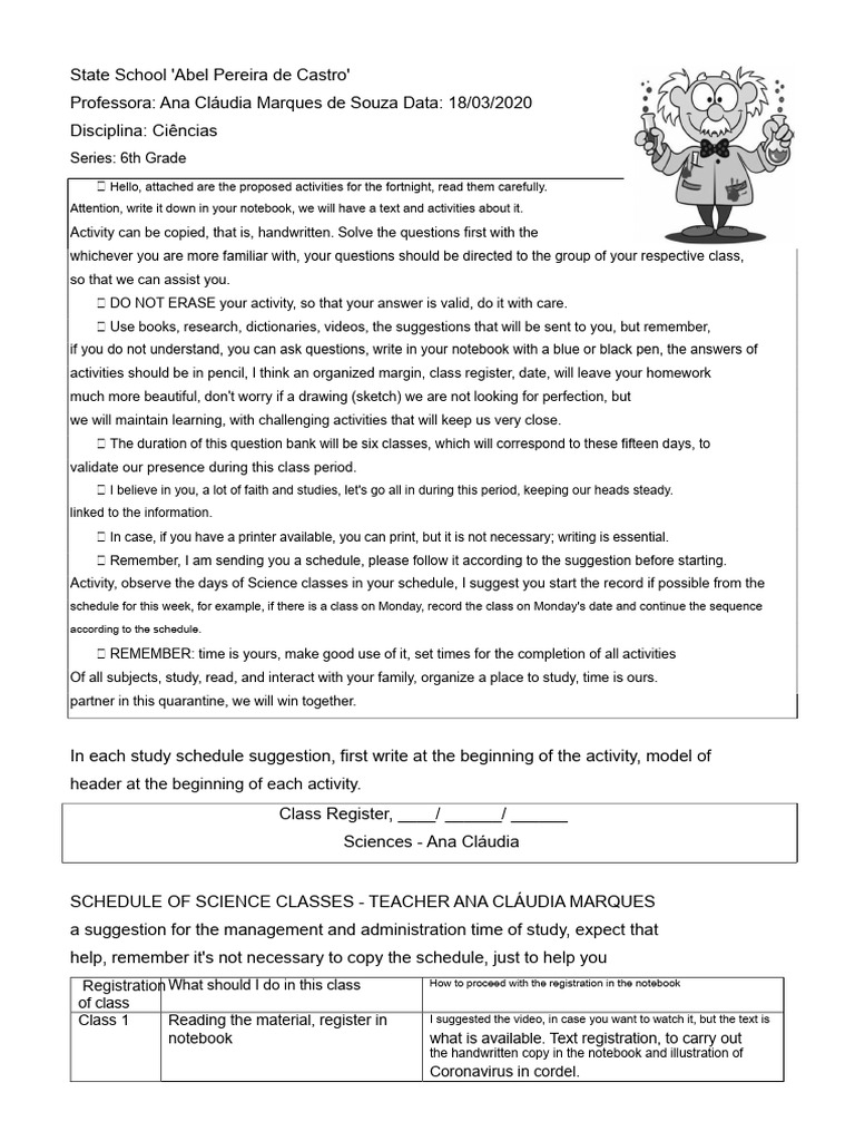 6th grade science activity | PDF | Earth | Astronomy