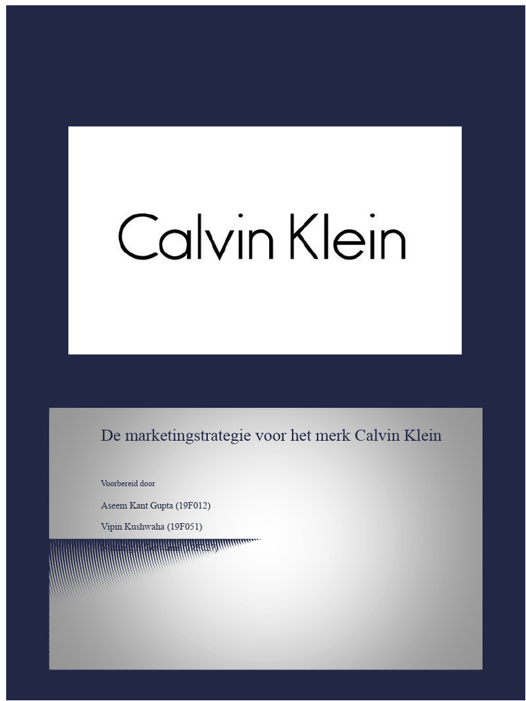 Calvin Klein | PDF