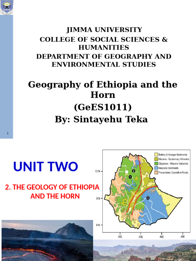 Geography of Ethiopia and The Horn - Part II | PDF | Lake | Continent