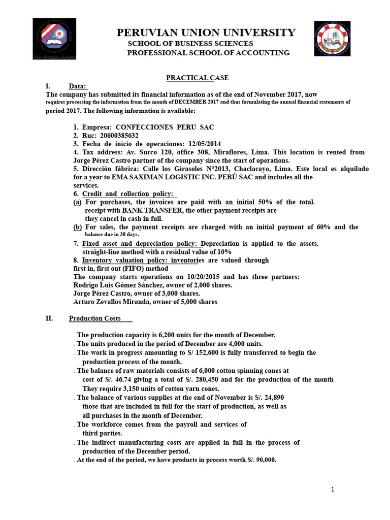Practical Case Assessment Center | PDF | Receipt | Invoice