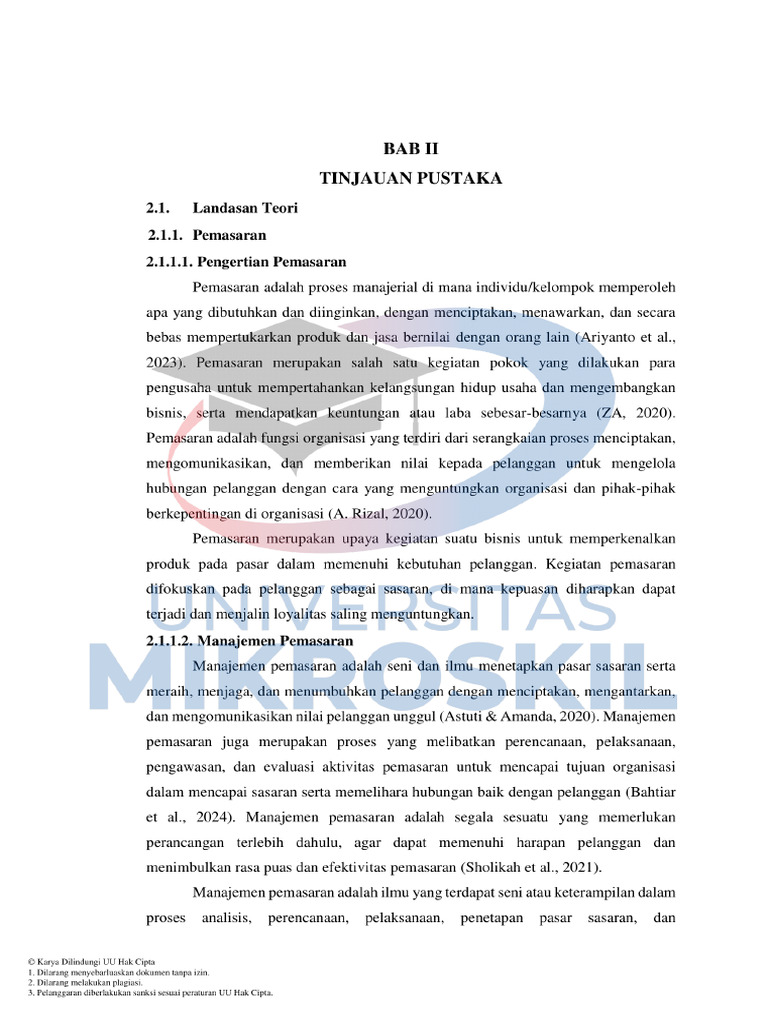 BAB II | PDF