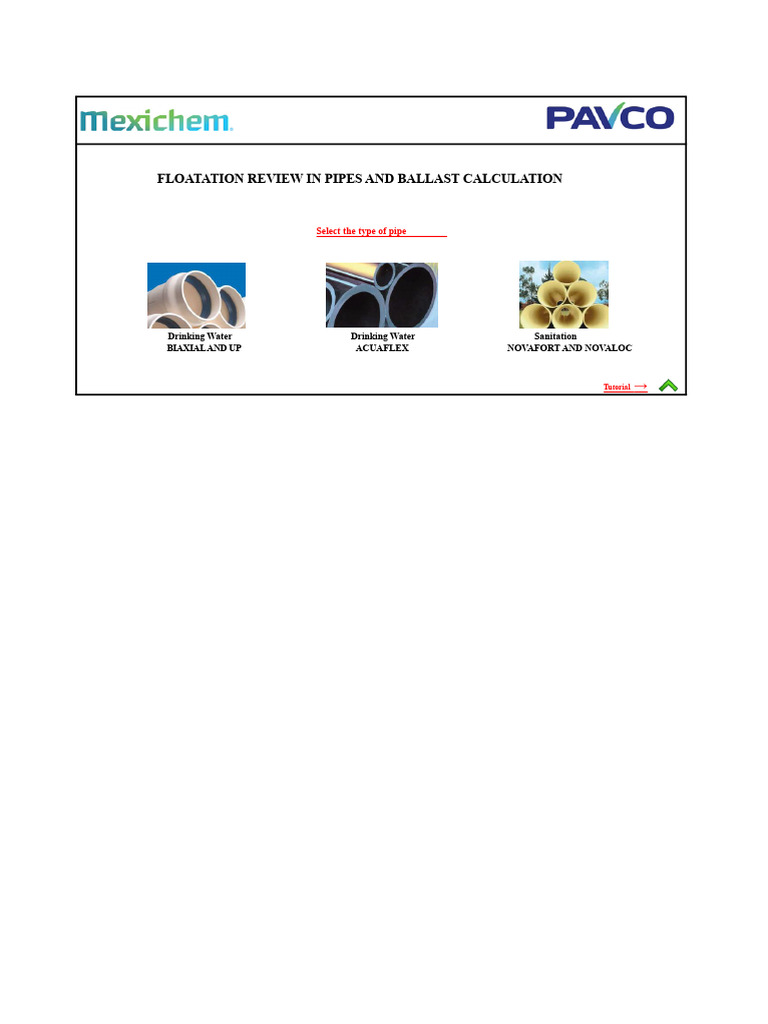 Pipe Floatation and Ballast Calculations | PDF | Buoyancy | Density