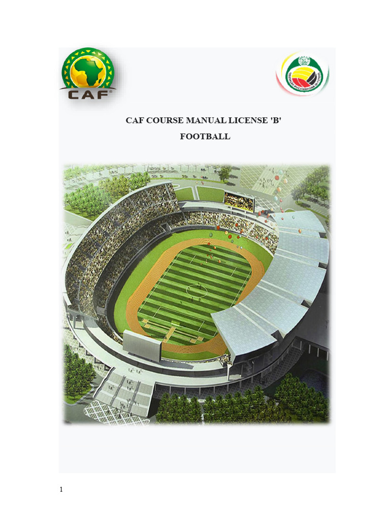CAF 'B' License Course Manual for Coaches | PDF | Forward (Association ...