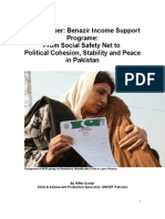 Policy Paper Benazir Income Support Programe1