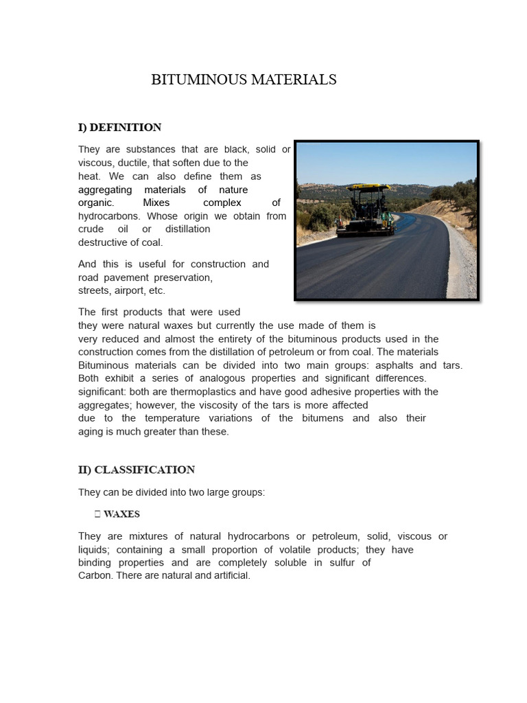 Understanding Bituminous Materials | PDF | Viscosity | Petroleum