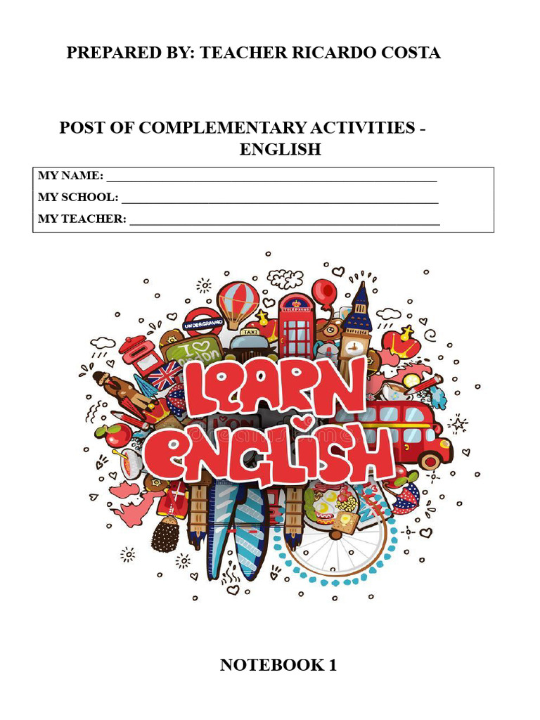 English Learning Activities for Kids | PDF | English Language | Linguistics