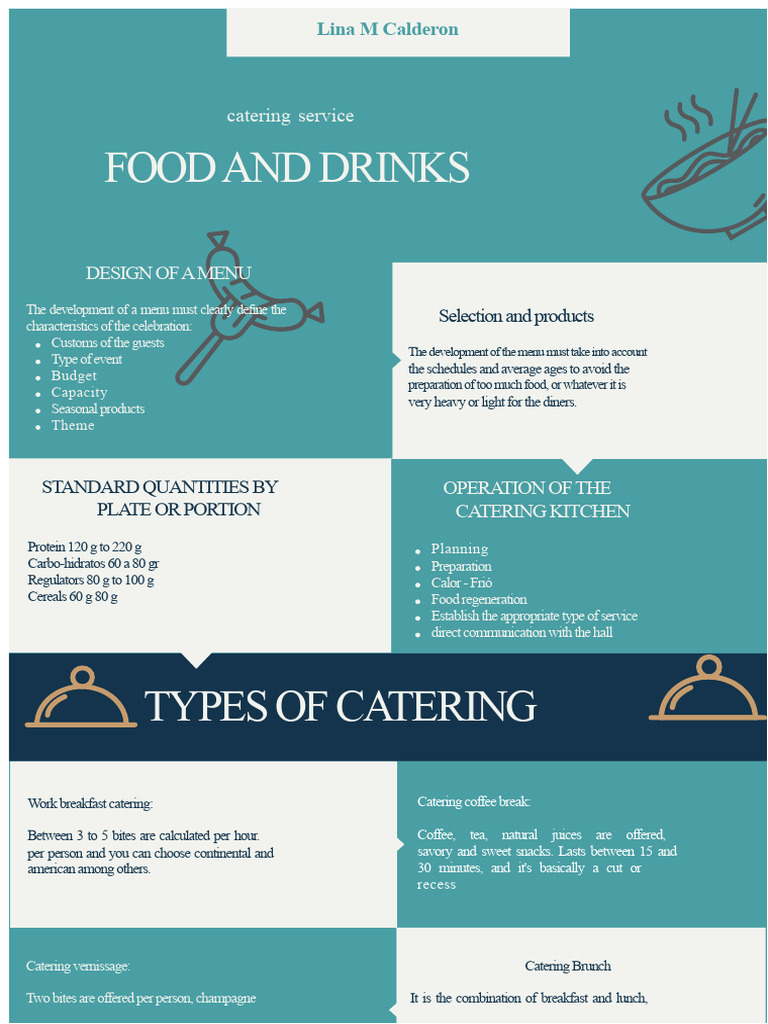 Catering Menu Design and Planning Guide | PDF