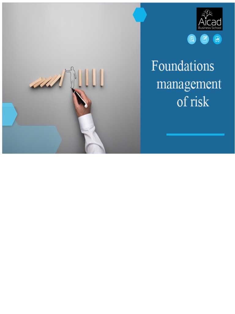 FUNDAMENTALS OF RISK MANAGEMENT | PDF | Risk Management | Risk