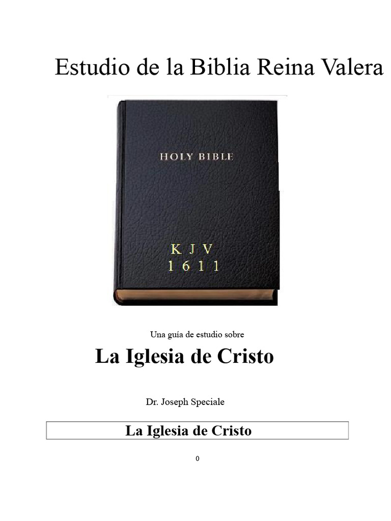 Estudio sobre la Iglesia de Cristo | PDF | Iglesia cristiana | Cristo ...