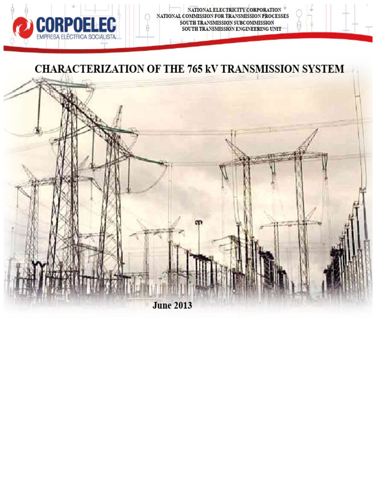 765 kV Transmission System Overview | PDF | Electric Power Transmission ...