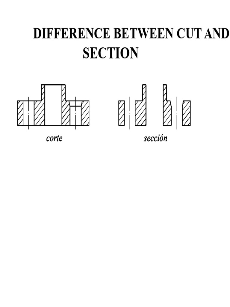 Cut vs. Section: Key Differences Explained | PDF