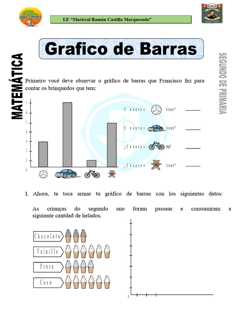 Gráfico de Barras para Crianças do 2º Ano | PDF
