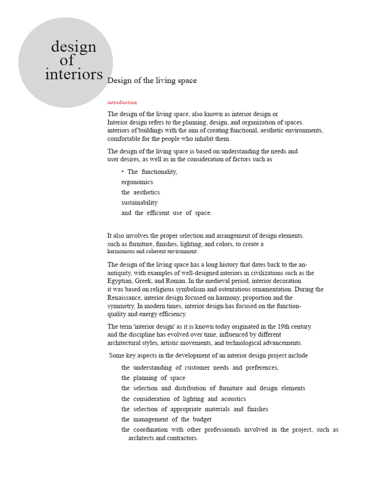 Interior Design Principles and Practices | PDF | Interior Design | Lighting