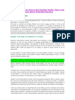 Tabúes y Temores Acerca del Destete Tardío