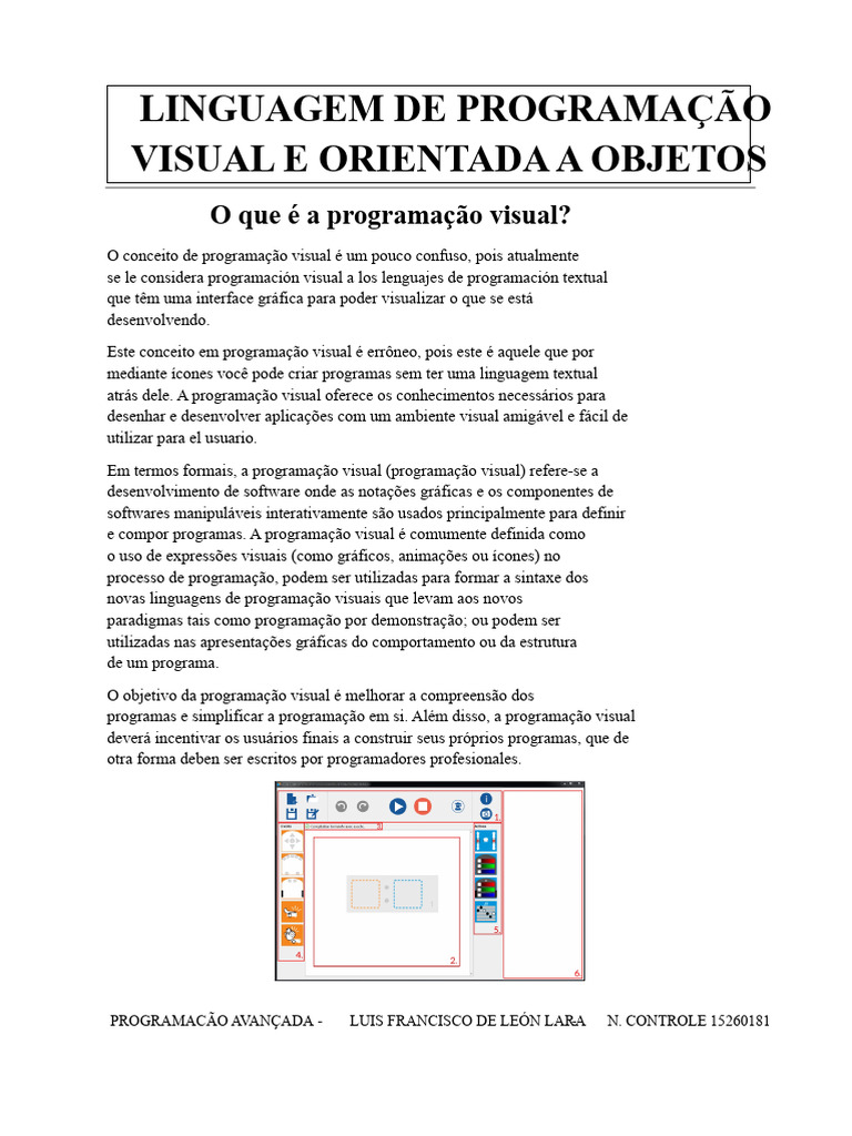 Programação Visual e Orientada a Objetos | PDF | Programação orientada ...