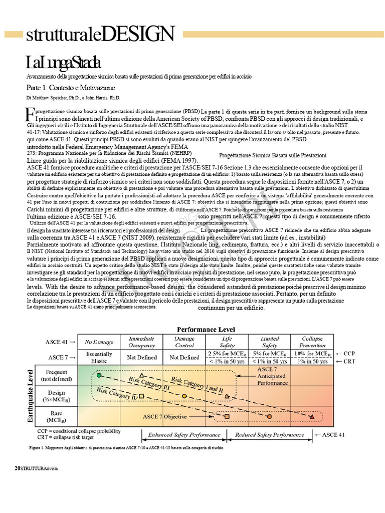 Linee Guida PBD ASCE 41-23 | PDF