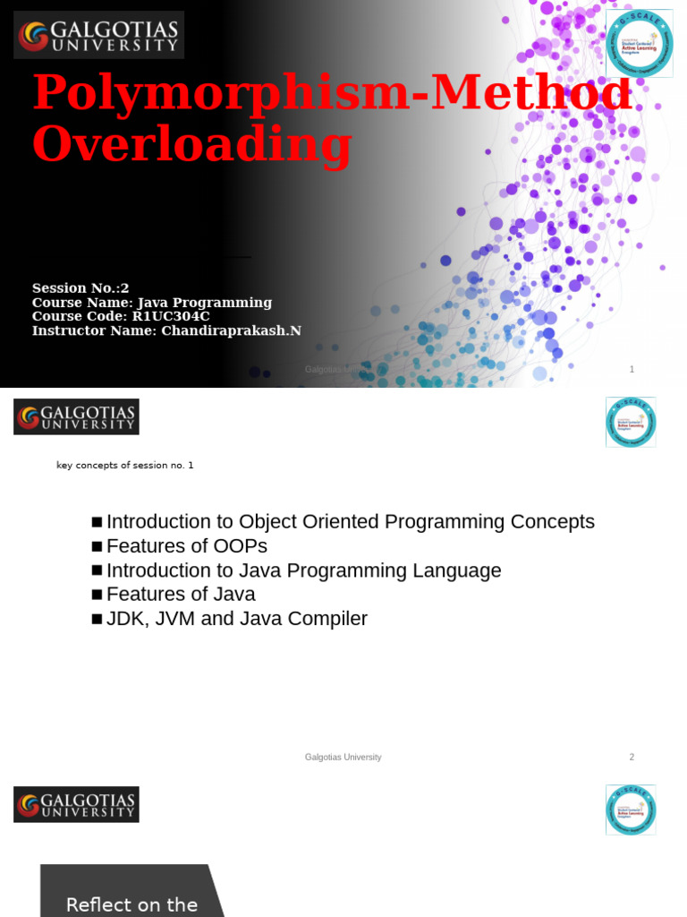 Java Method Overloading Explained | PDF | Method (Computer Programming ...