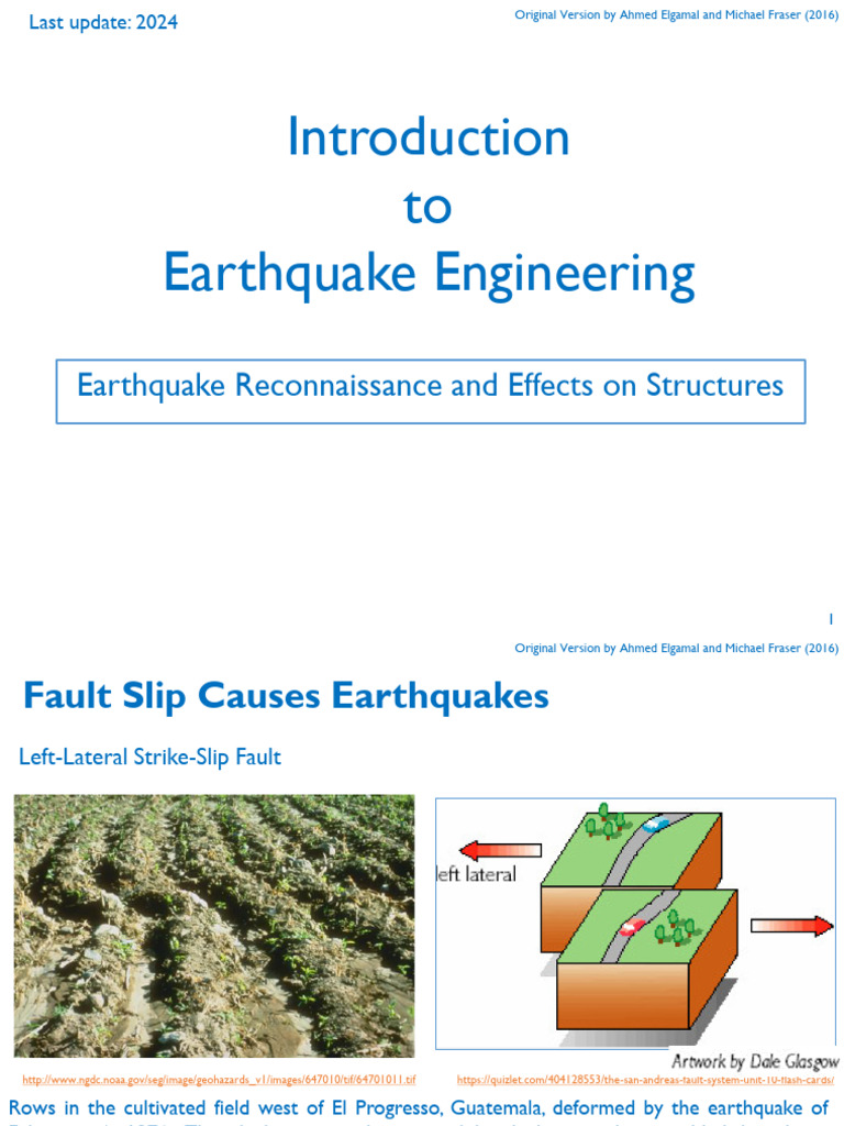 Earthquake Engineering Overview and Analysis | PDF | Earthquakes | Tsunami