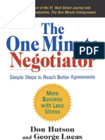 The One Minute Negotiator EXCERPT