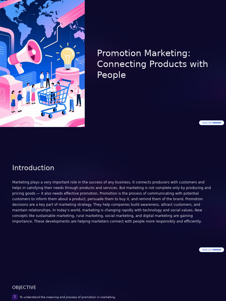 Effective Promotion Strategies in Marketing | PDF | Marketing | Digital ...